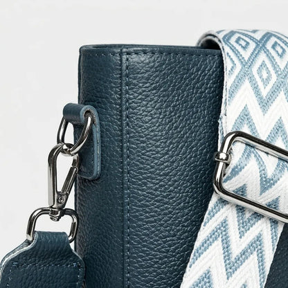 Bolsa Crossbody de Couro Legítimo - Luxo e Versatilidade