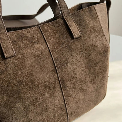 Bolsa de Ombro Luxuosa em Couro Plutônio para Mulheres