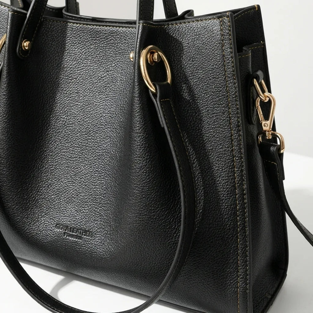 Bolsa de Ombro Luxuosa em Couro de Alta Qualidade