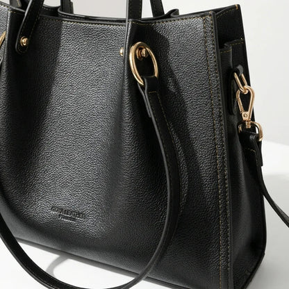 Bolsa de Ombro Luxuosa em Couro de Alta Qualidade
