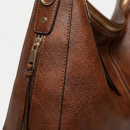 Bolsa Hobo de Couro PU Elegância Atemporal