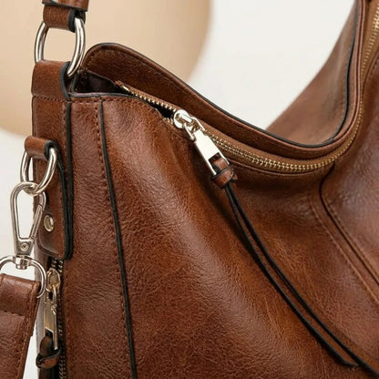 Bolsa Hobo de Couro PU Elegância Atemporal