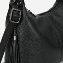 Bolsa de Luxo em Couro Legítimo com Borla para Mulheres