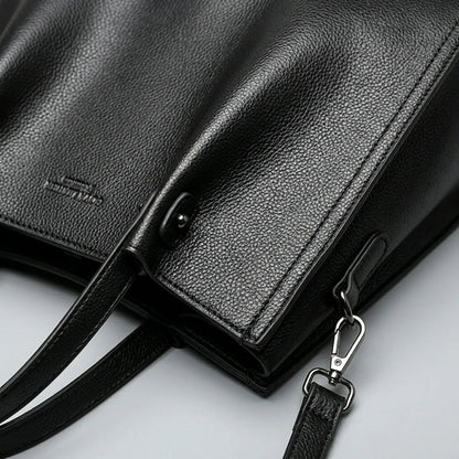 Bolsa de Ombro Luxuosa em Couro de Alta Qualidade