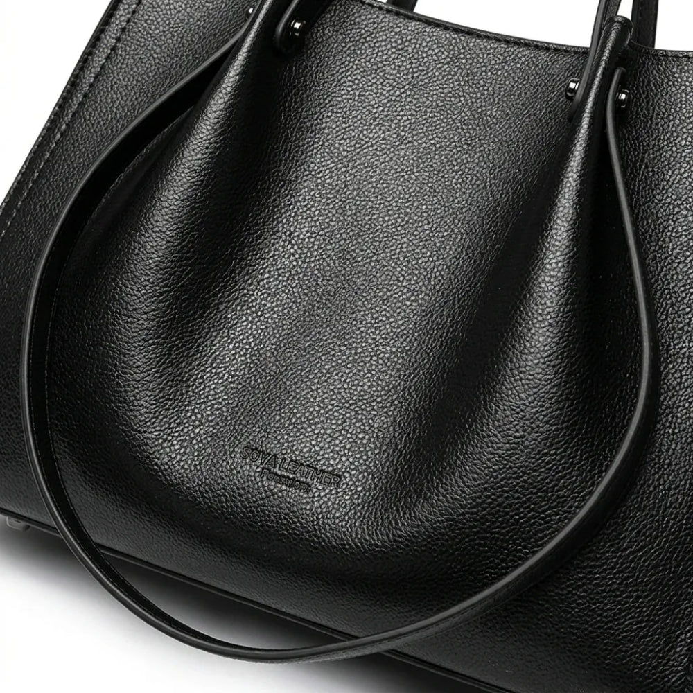 Bolsa de Ombro Luxuosa em Couro de Alta Qualidade