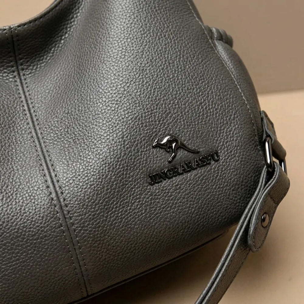 Bolsa de Couro Macio para Mulheres - Design Elegante