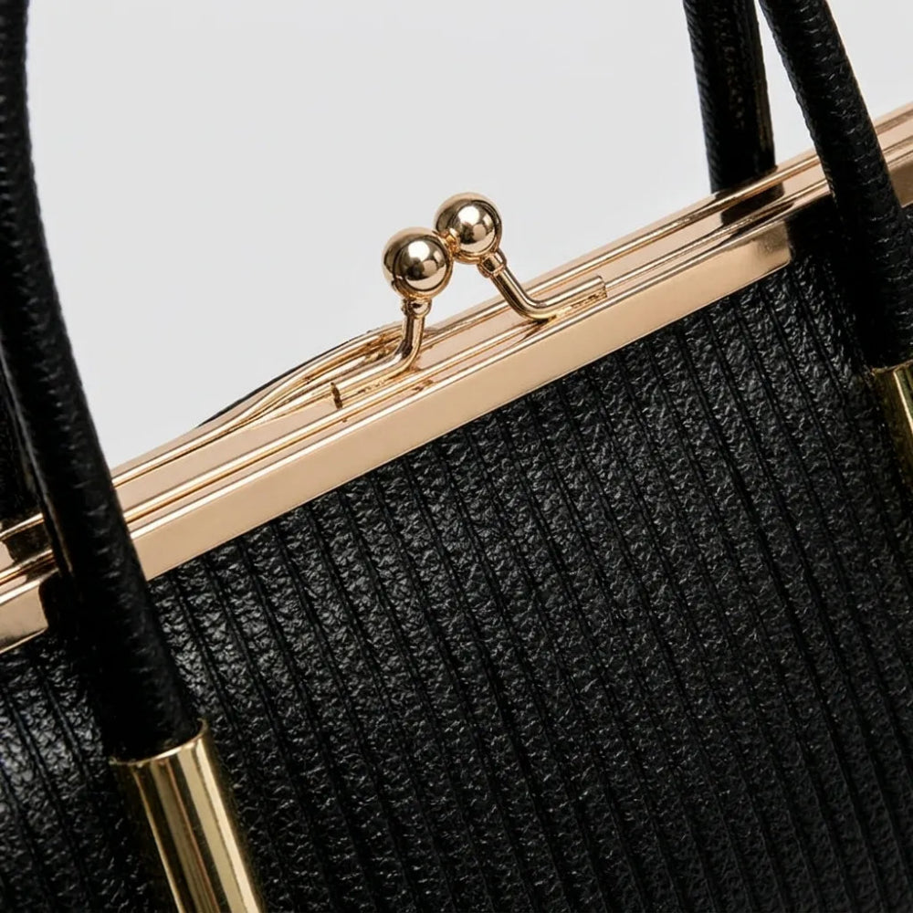 Bolsa Feminina Luxo Couro Transversal e Ombro