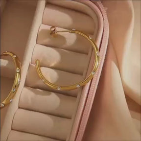 Brincos Verão Banhado a Ouro