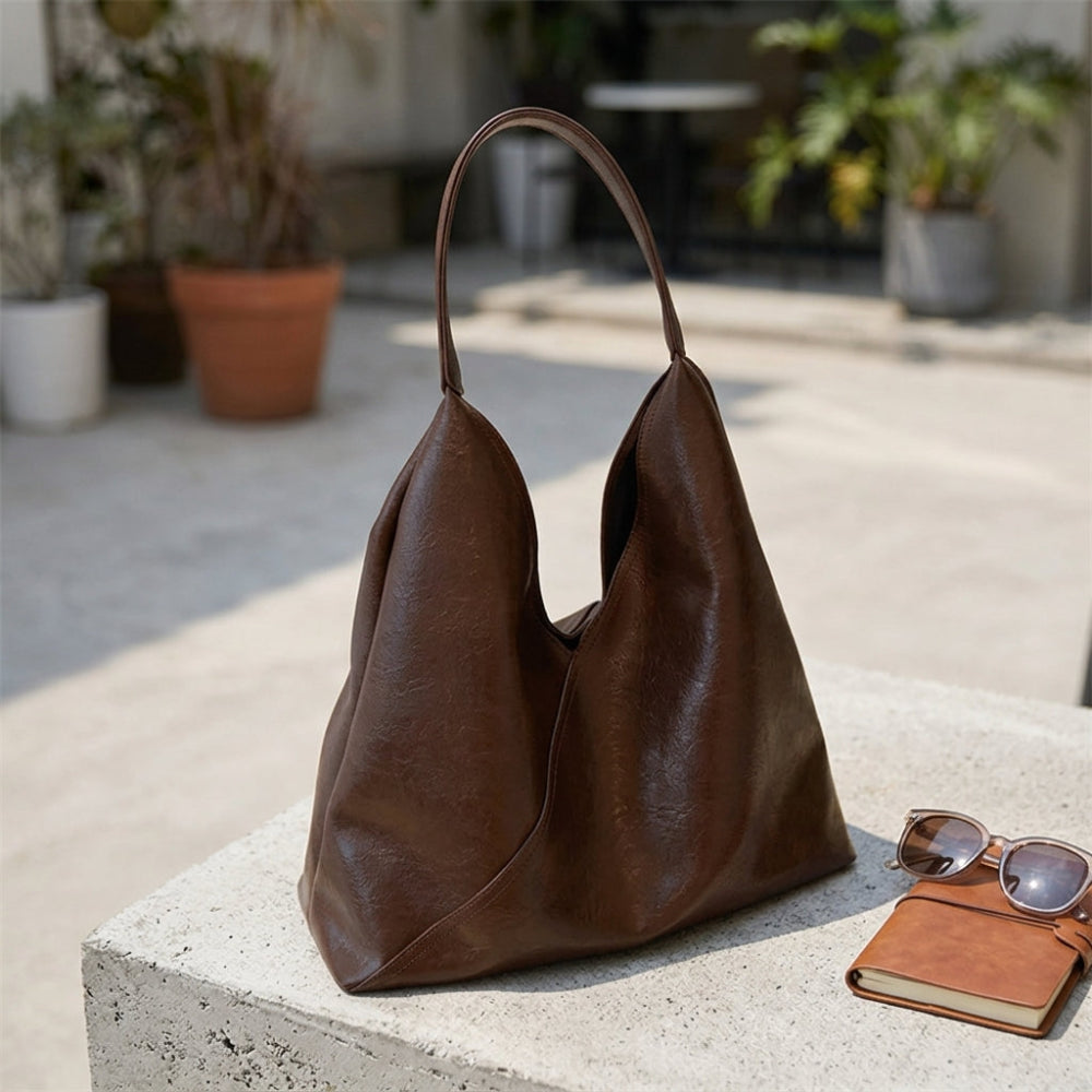 Bolsa Hobo de Couro Feminina Leftside - Elegância Atemporal