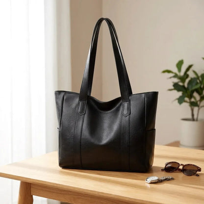 Bolsa Tote Vegana de Grande Capacidade