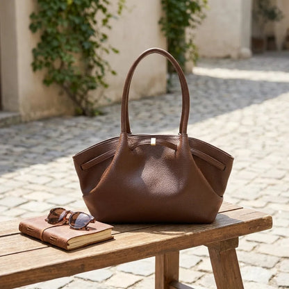Bolsa Tote de Couro PU com Grande Capacidade