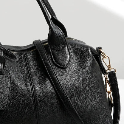 Bolsa de Ombro em Couro Macio - Elegância Casual
