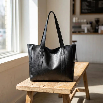 Bolsa Tote Vegana de Grande Capacidade