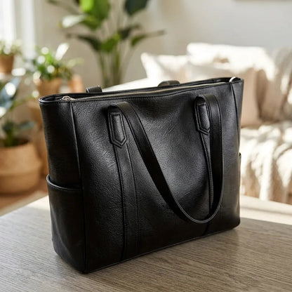 Bolsa Tote Vegana de Grande Capacidade