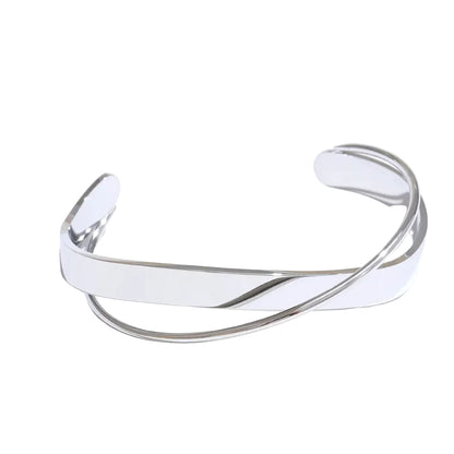 Pulseira Onda Minimalista 18K Ouro Uworld
