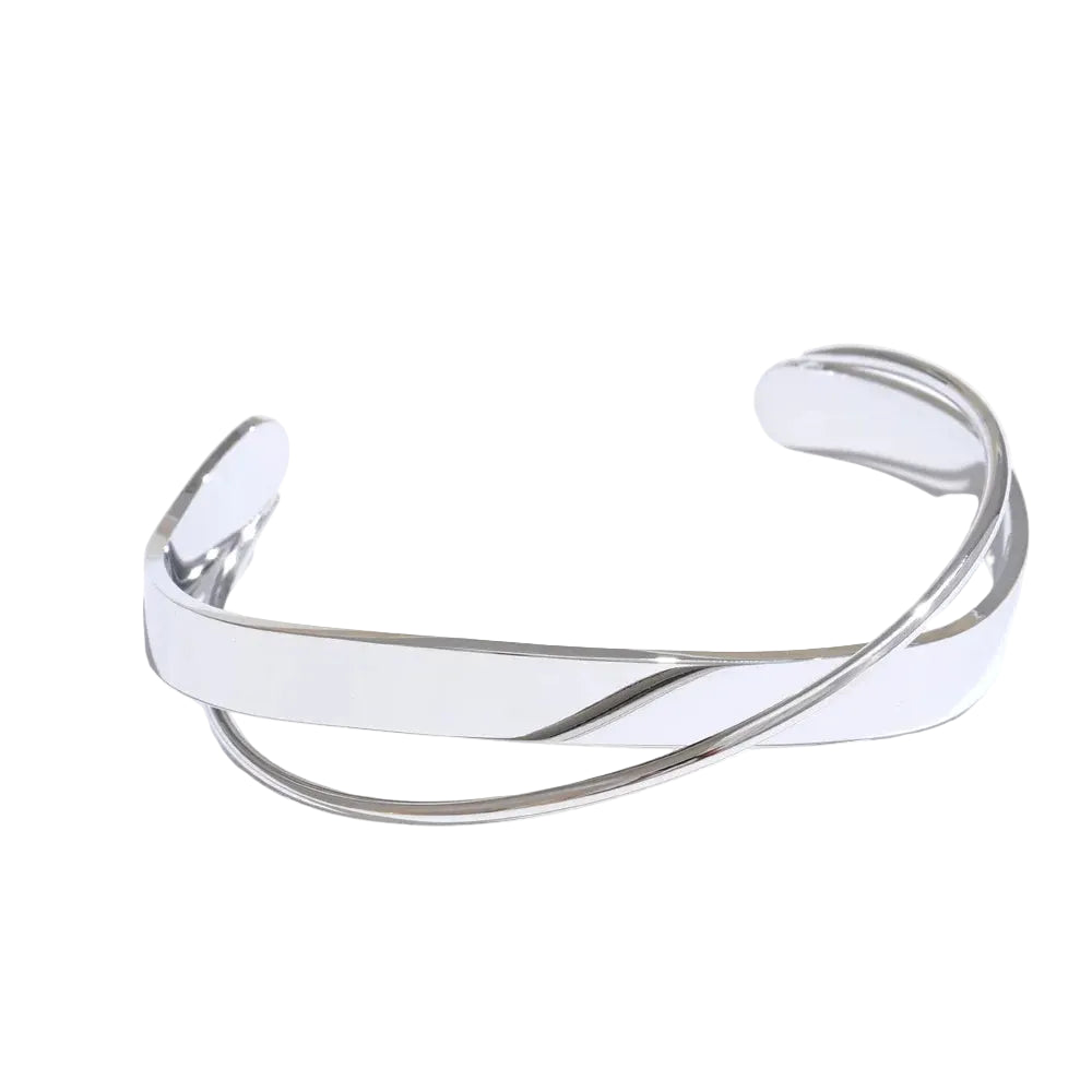 Pulseira Onda Minimalista 18K Ouro Uworld